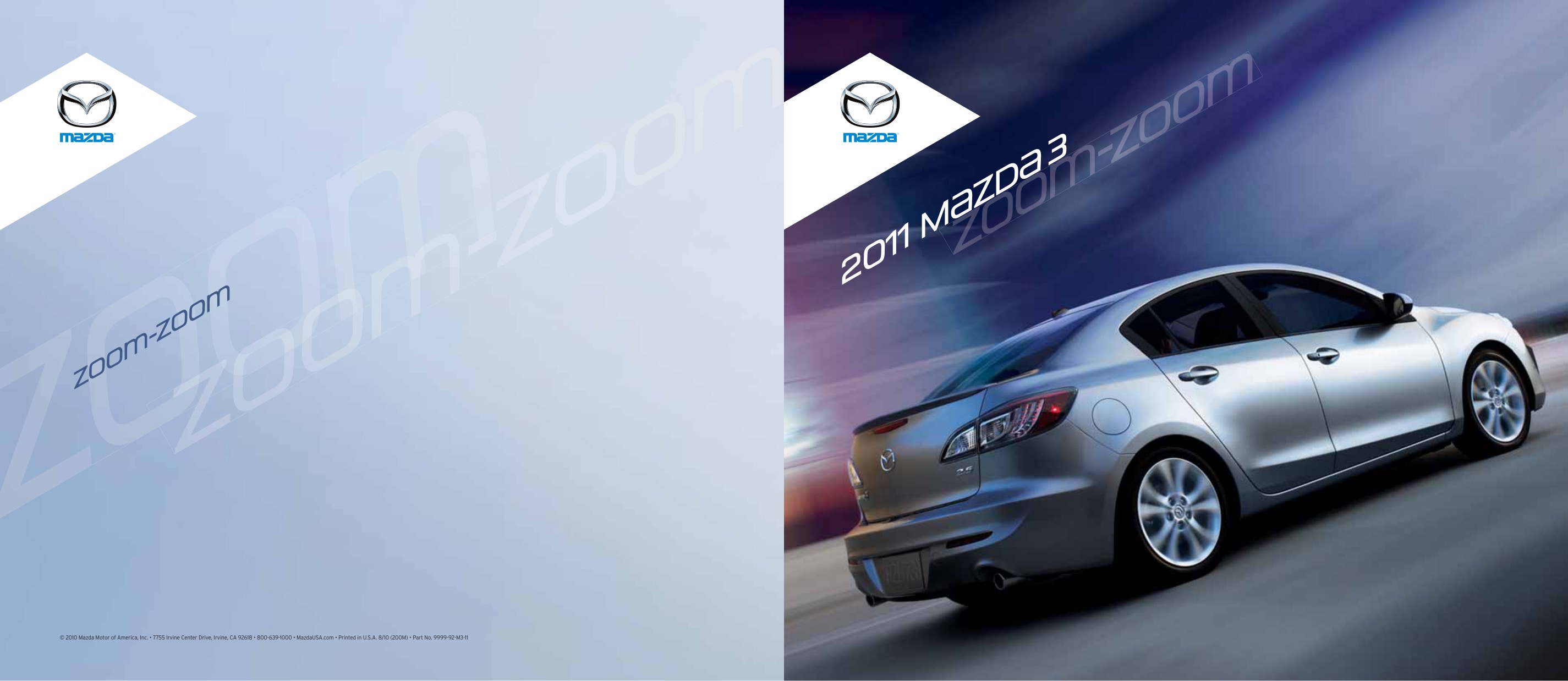 2011 Mazda 3 Brochure Page 2